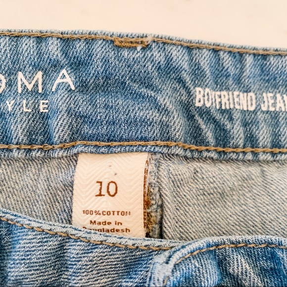 🎉HP!🎉 sonoma straight leg boyfriend jeans, 10 - Picture 3 of 8